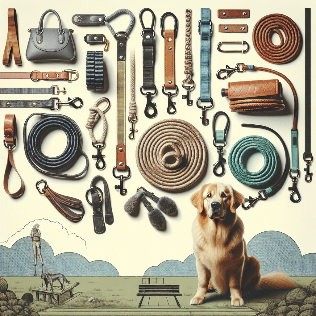 ultimate guide to dog leashes: materials and designs