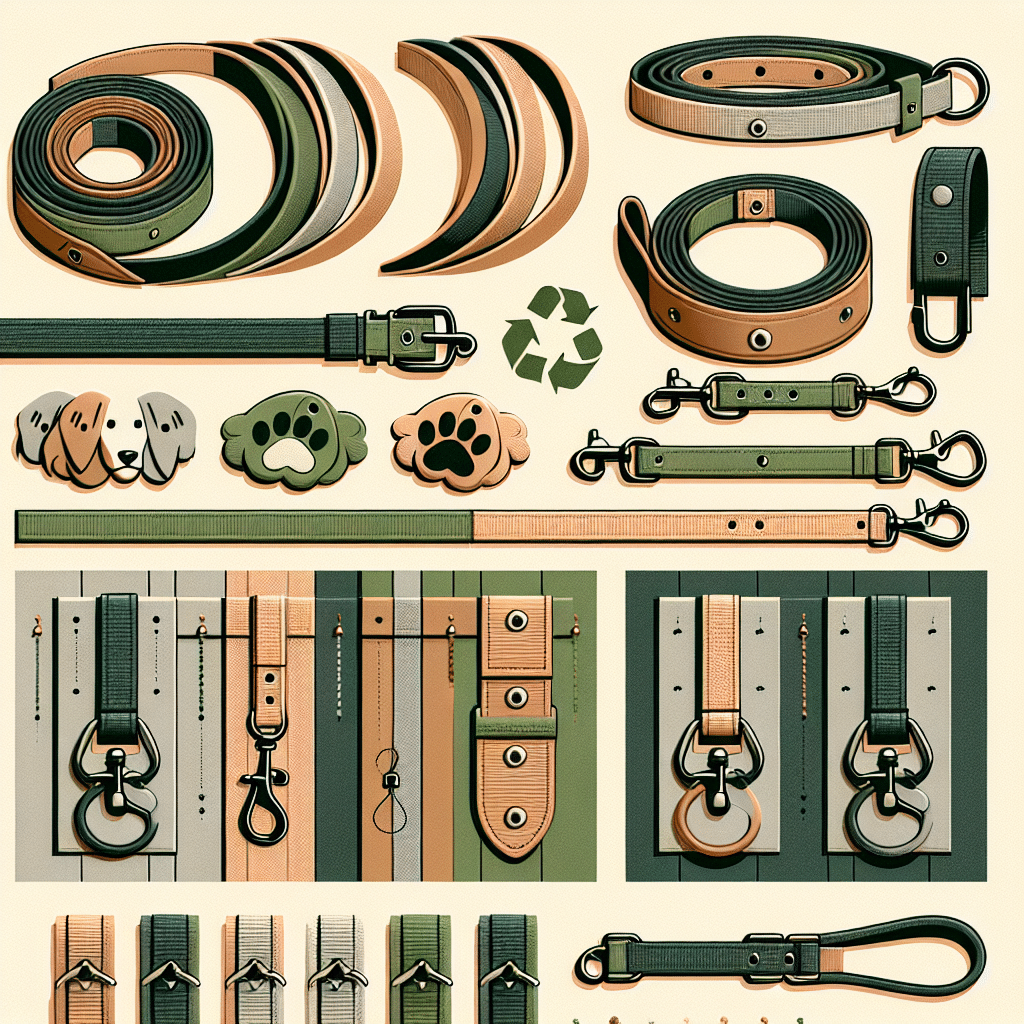 eco-friendly dog collars and leashes for the environmentally conscious