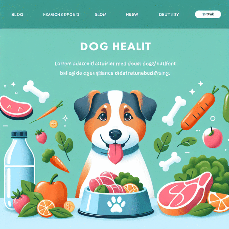 essential nutrition tips for a healthy dog diet