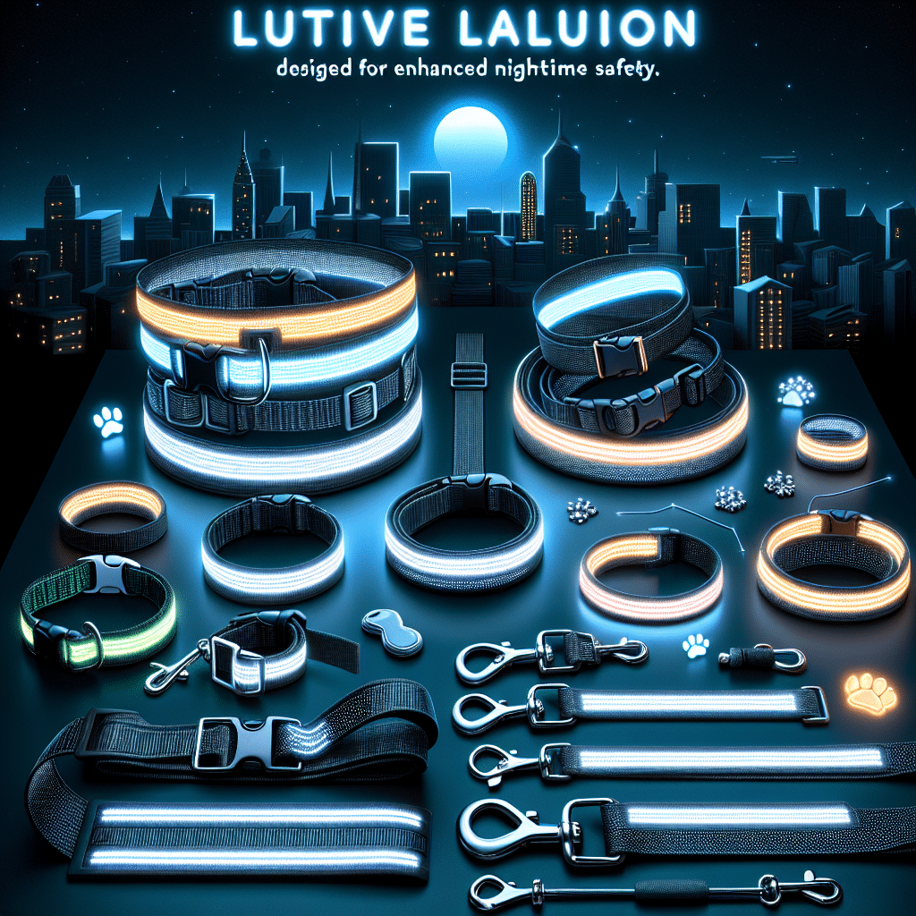 reflective collars and leashes for nighttime safety 2025