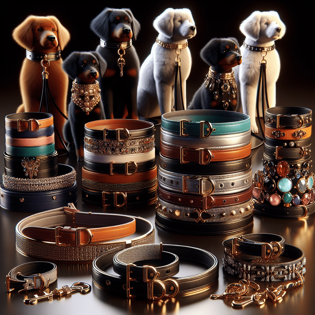 top designer dog collars and leashes for fashion-forward pets 2025