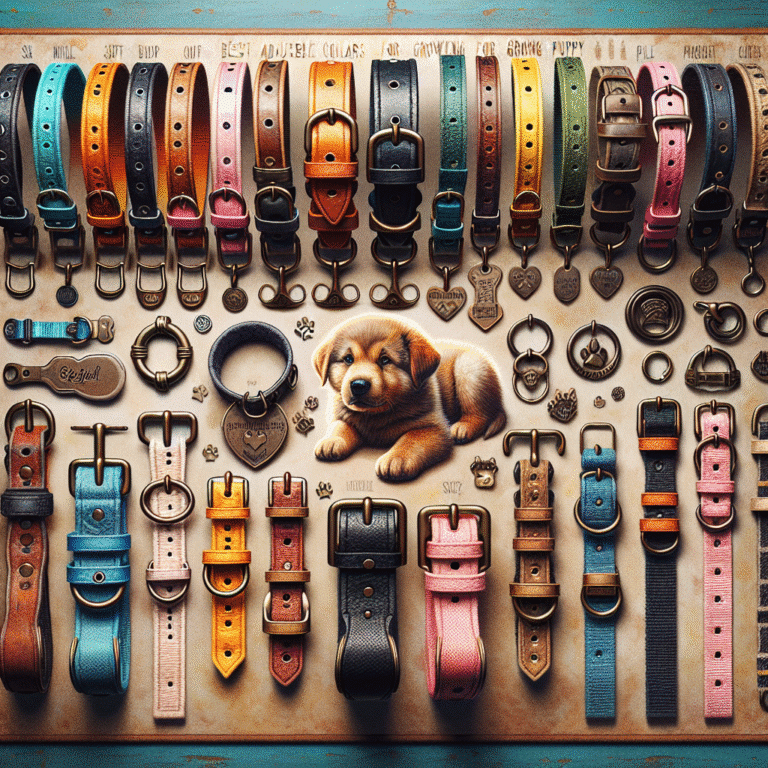 best adjustable dog collars for growing puppies 2025
