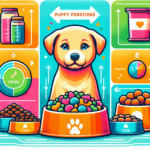 puppy food portion guide for growth