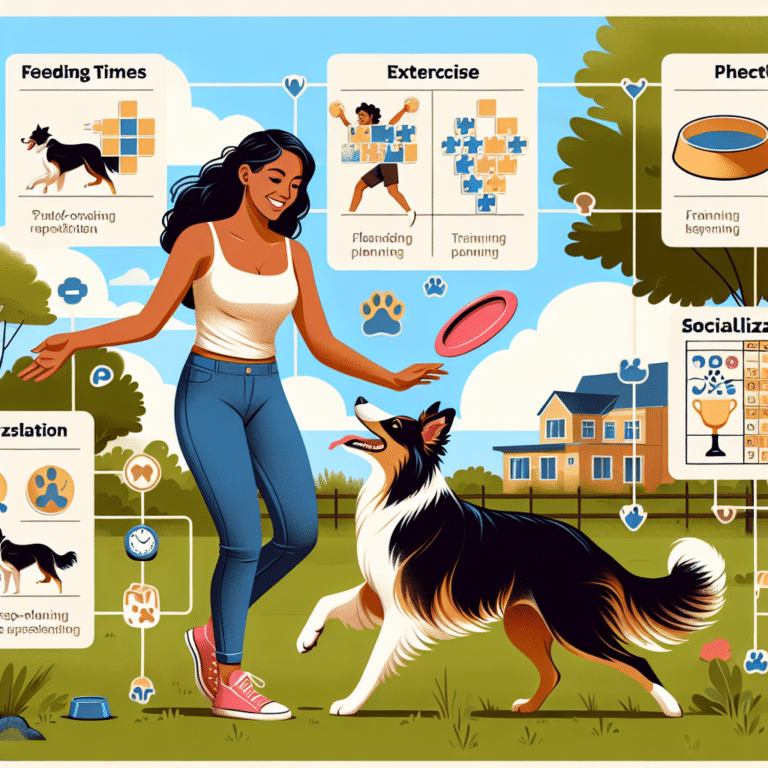 creating a routine for your dog's mental and physical health