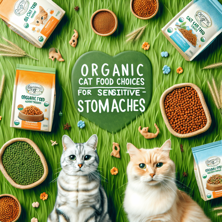 organic cat food choices for sensitive stomachs