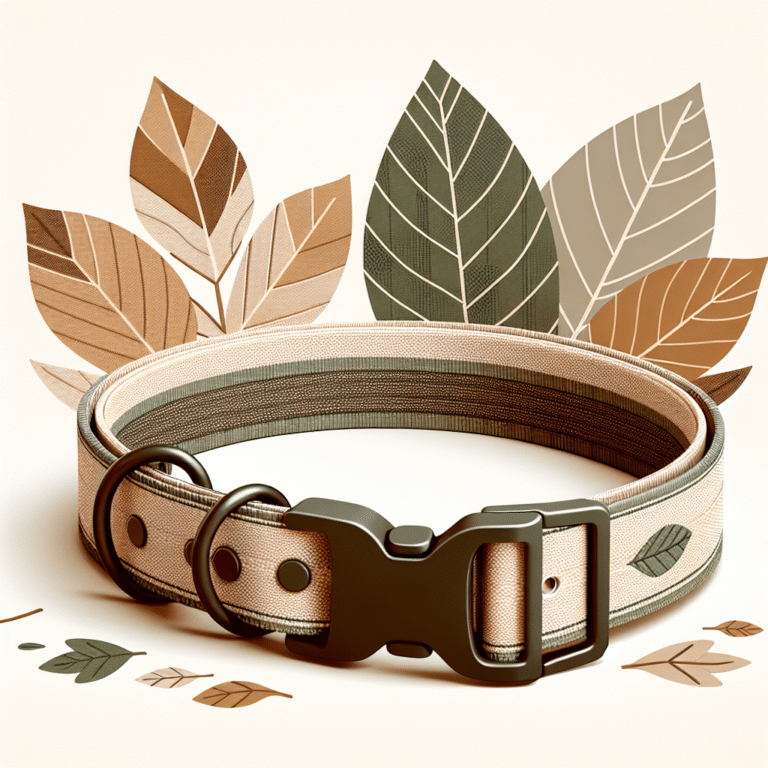 eco-friendly dog collars: style meets sustainability