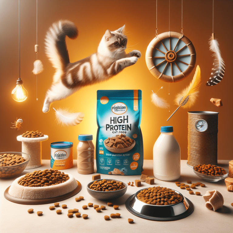 high-protein cat food for active cats