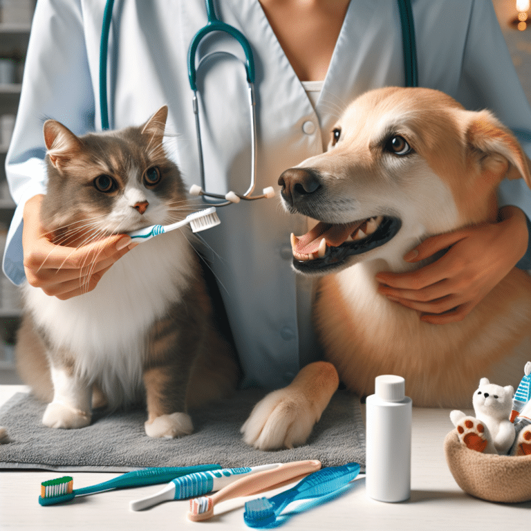 pet dental care tips for cats and dogs