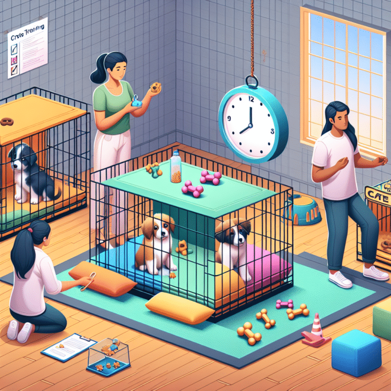 setting up a successful crate training routine for puppies