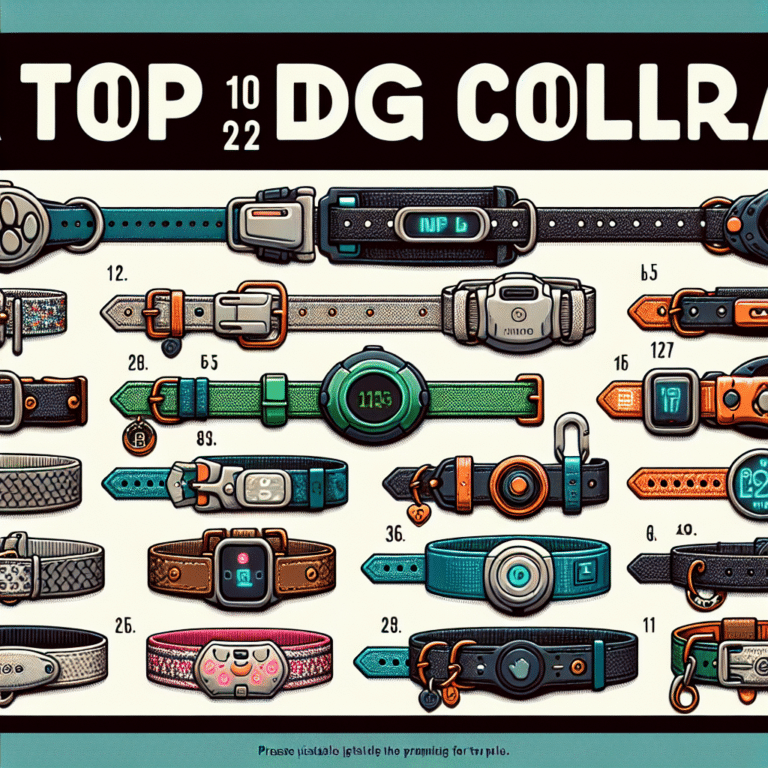 top 10 fashionable and functional dog collars for 2025